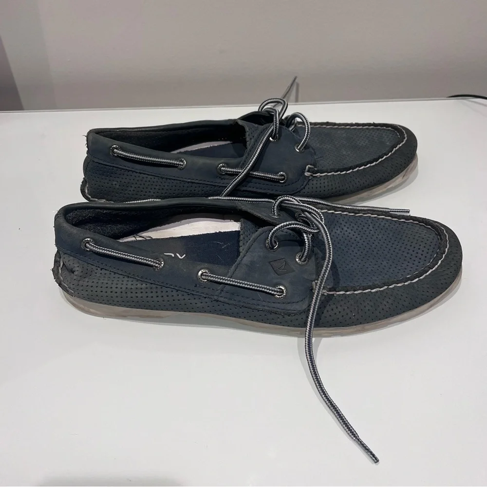 Sperry Top-Sider Men’s Blue Boat Shoes Size 11.5